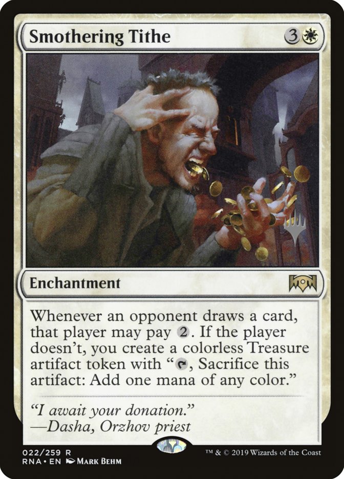 Smothering Tithe (Promo Pack) [Ravnica Allegiance Promos] 