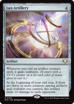 Lux Artillery [Edge of Eternities Commander]