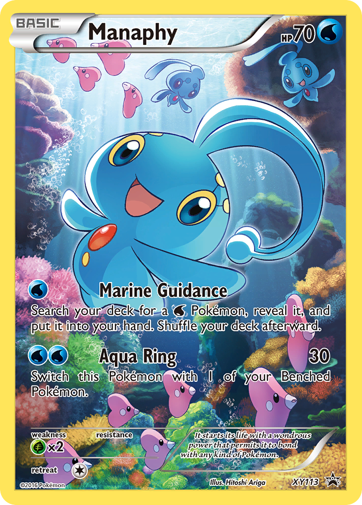 Manaphy (XY113) [XY: Black Star Promos] 