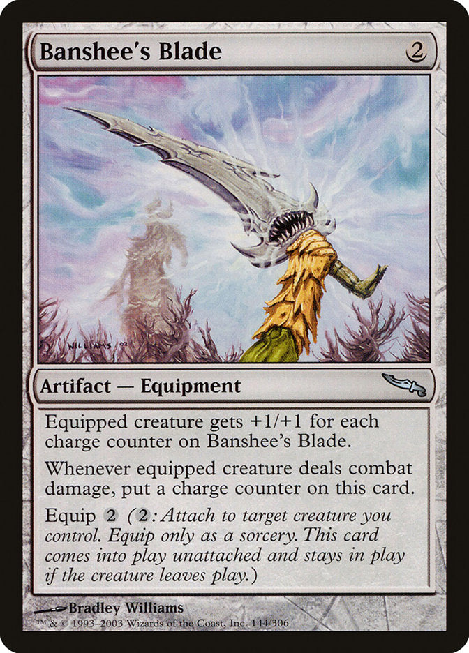 Banshee's Blade [Mirrodin] 