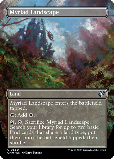 Myriad Landscape (Borderless Alternate Art) [Order Masters] 