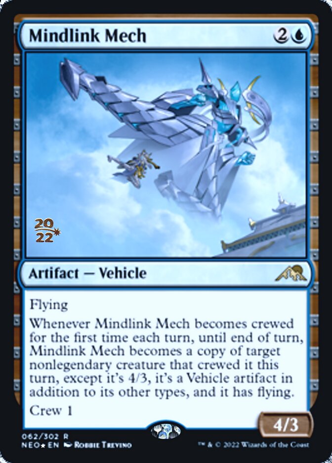 Mindlink Mech [Kamigawa: Neon Dynasty Prerelease Promos] 