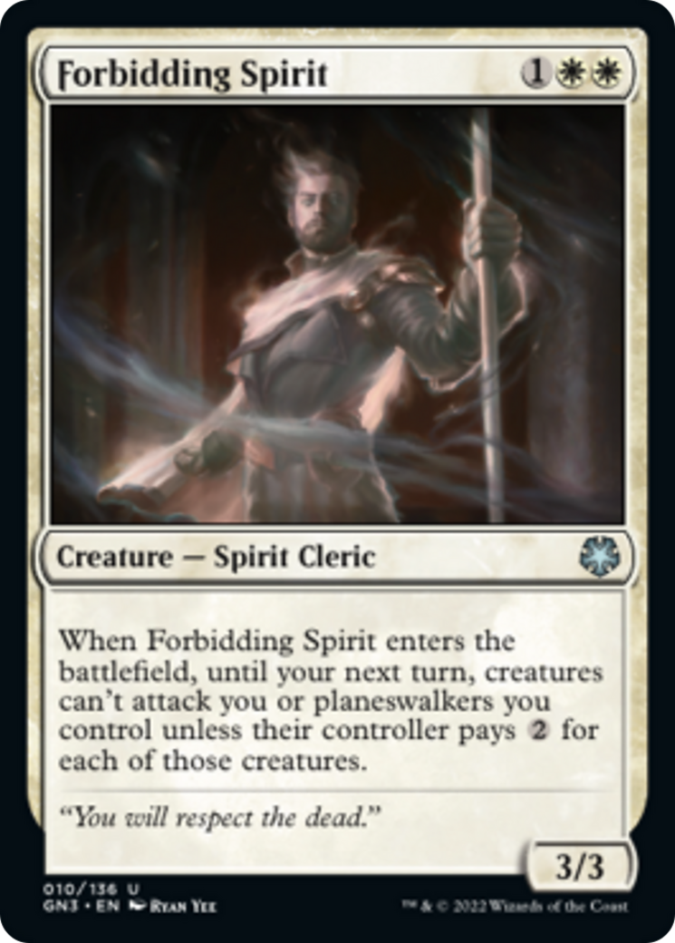 Forbidding Spirit [Game Night: Free-for-All] 