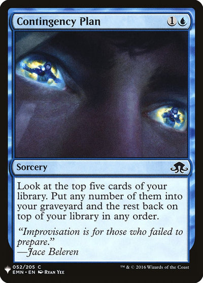 Contingency Plan [Mystery Booster] 
