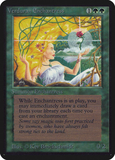 Verduran Enchantress [Alpha Edition] 