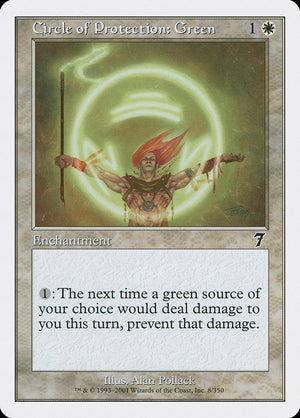 Circle of Protection: Green [Seventh Edition] 