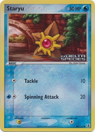 Staryu (84/113) (Stamped) [EX: Delta Species] 