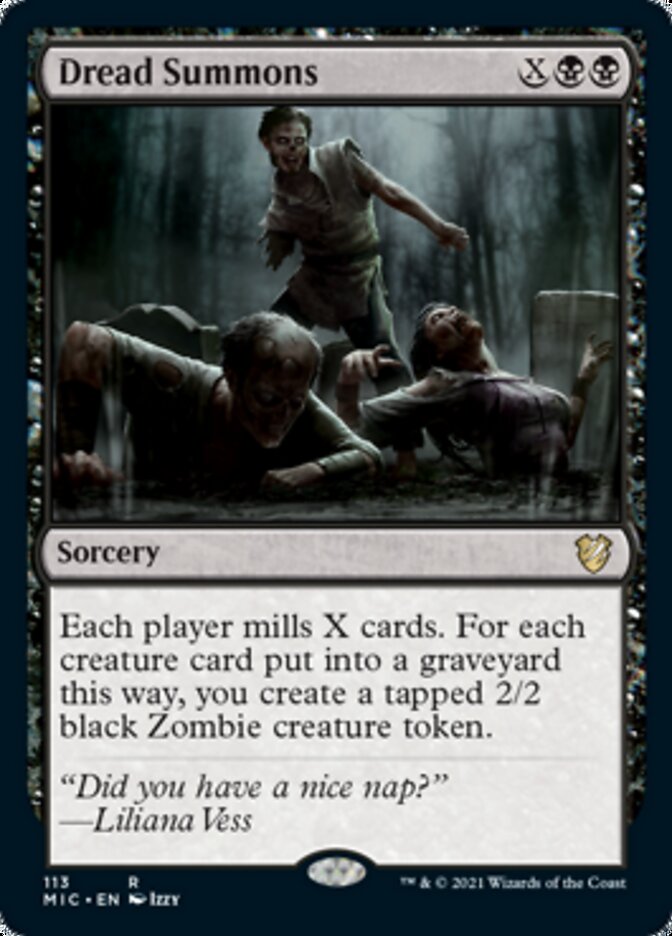 Dread Summons [Innistrad: Midnight Hunt Commander] 