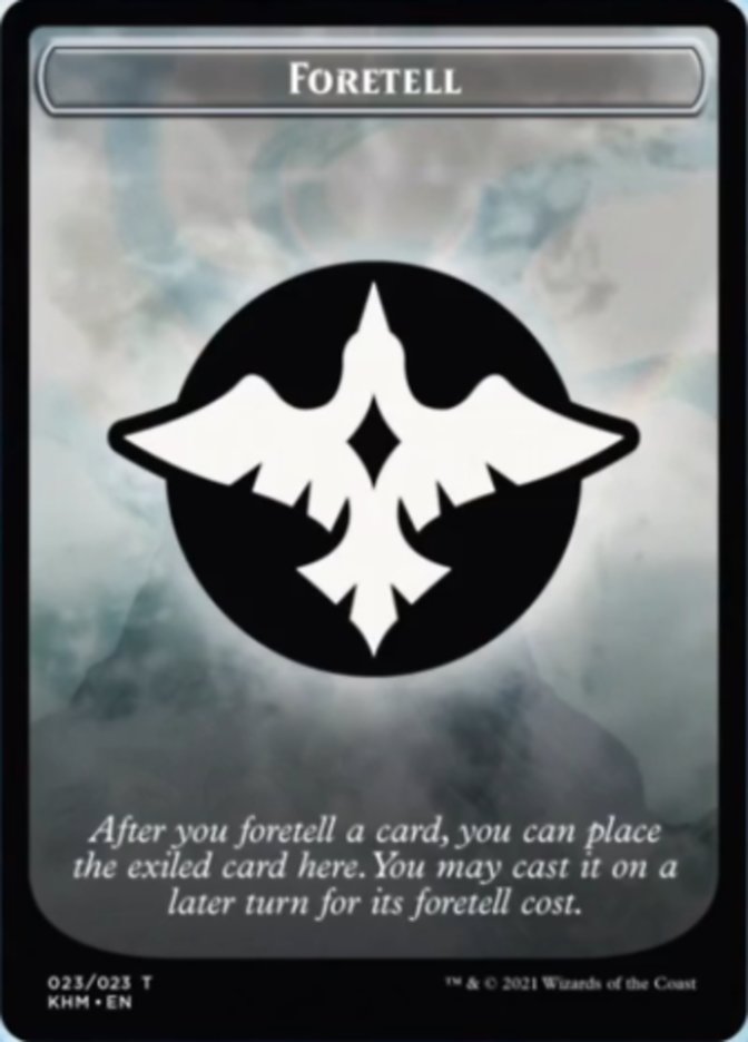 Foretell [Kaldheim Tokens] 