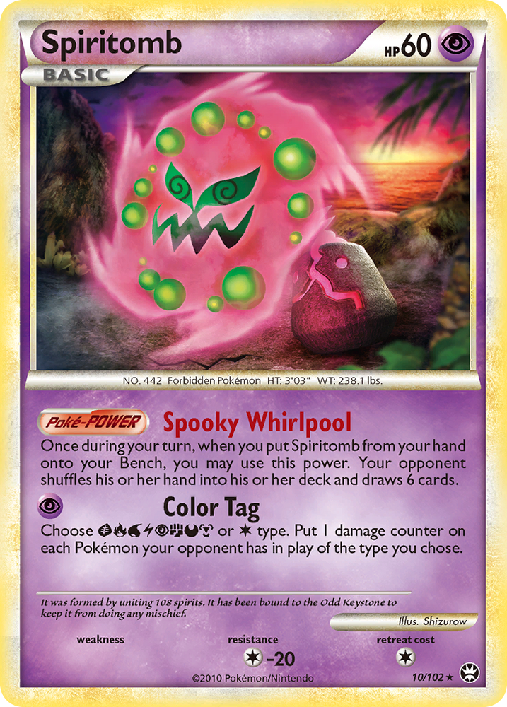 Spiritomb (10/102) [HeartGold &amp; SoulSilver: Triumphant] 