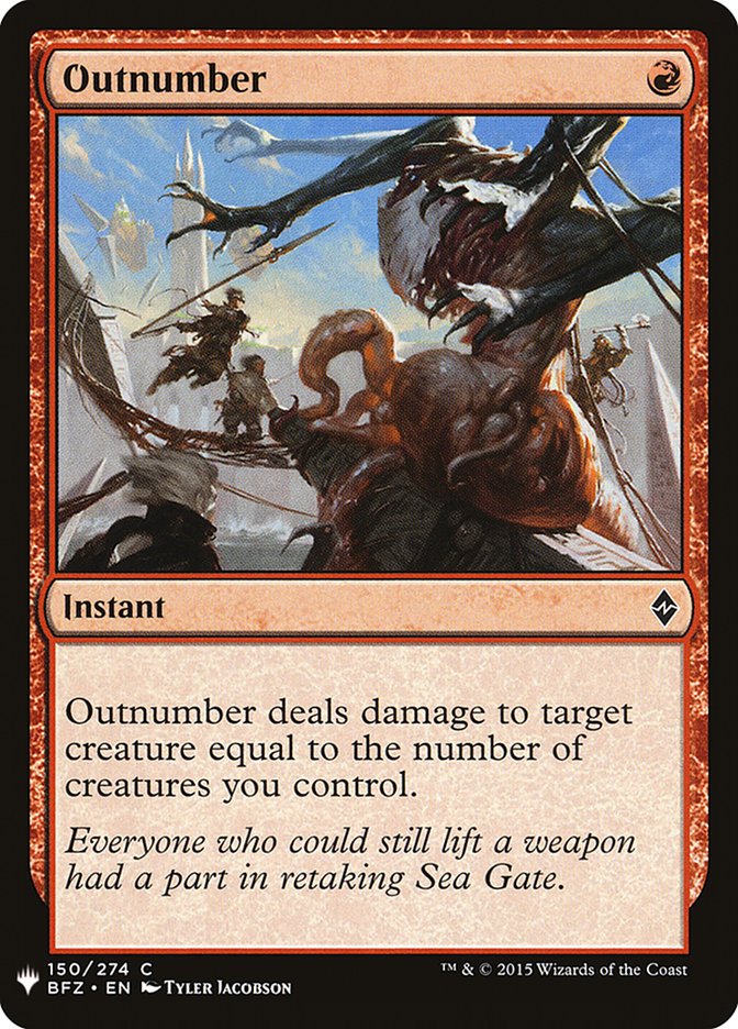 Outnumber [Mystery Booster] 