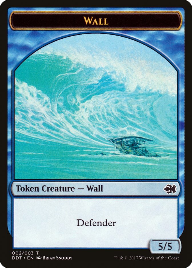 Wall Token [Duel Decks: Merfolk vs. Goblins Tokens] 