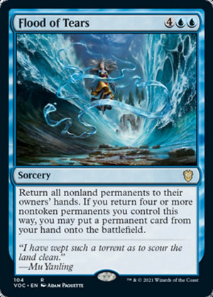 Flood of Tears [Innistrad: Crimson Vow Commander] 