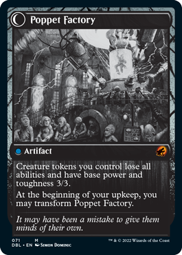 Poppet Stitcher // Poppet Factory [Innistrad: Double Feature] 