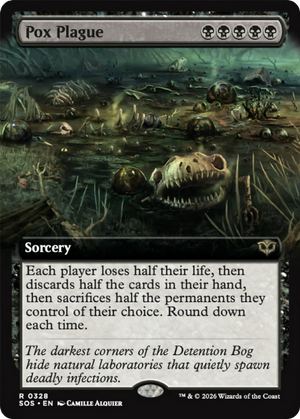 Pox Plague (Extended Art) [Secrets of Strixhaven]