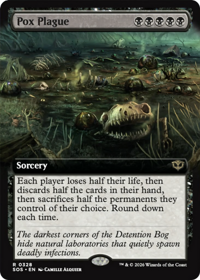 Pox Plague (Extended Art) [Secrets of Strixhaven]
