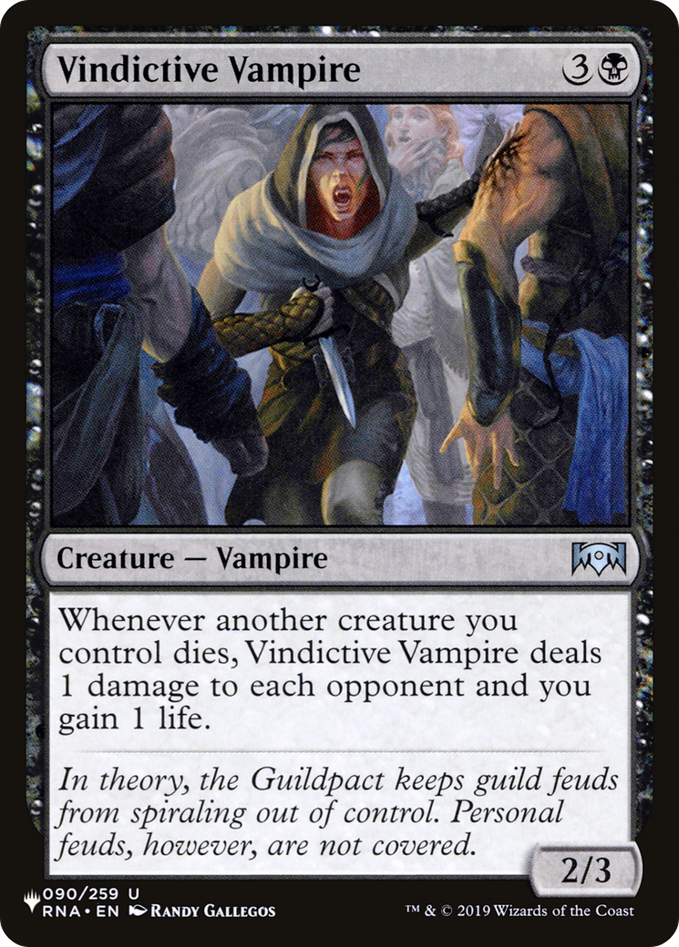 Vindictive Vampire [The List]