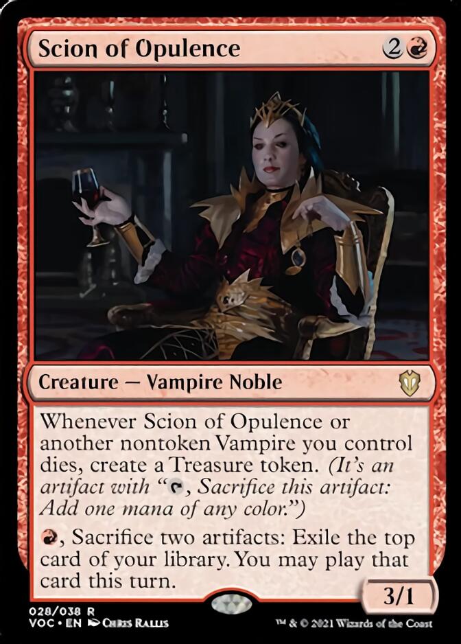 Scion of Opulence [Innistrad: Crimson Vow Commander] 