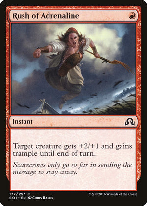 Rush of Adrenaline [Shadows over Innistrad] 