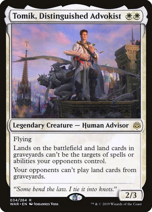 Tomik, Distinguished Advokist [War of the Spark] 