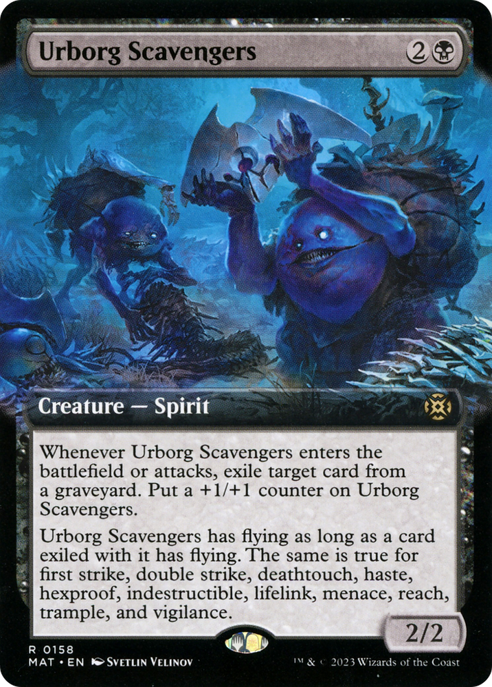 Urborg Scavengers (Extended Art) [March of the Machine: The Aftermath] 