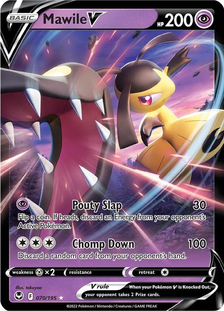 Mawile V (070/195) [Sword &amp; Shield: Silver Tempest] 