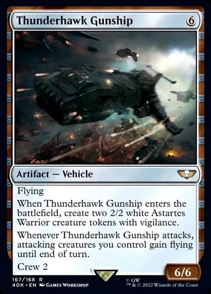 Thunderhawk Gunship (Surge Foil) [Warhammer 40,000] 