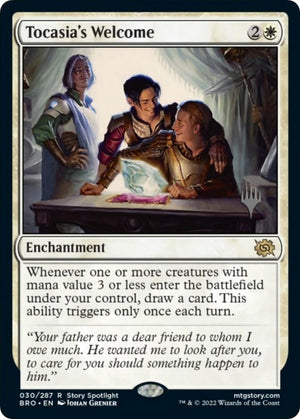 Tocasia's Welcome (Promo Pack) [The Brothers' War Promos] 