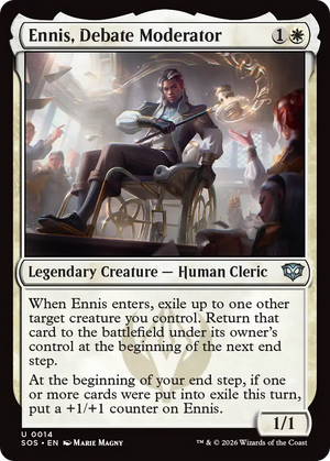 Ennis, Debate Moderator [Secrets of Strixhaven]