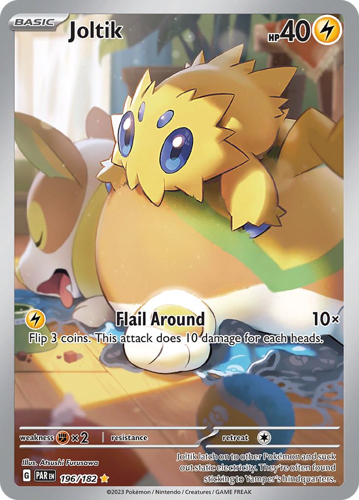 Joltik (196/182) [Scarlet & Violet: Paradox Rift] 