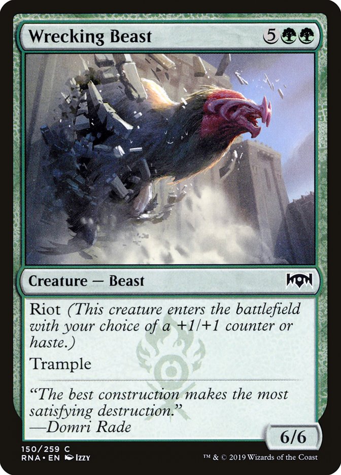 Wrecking Beast [Ravnica Allegiance] 