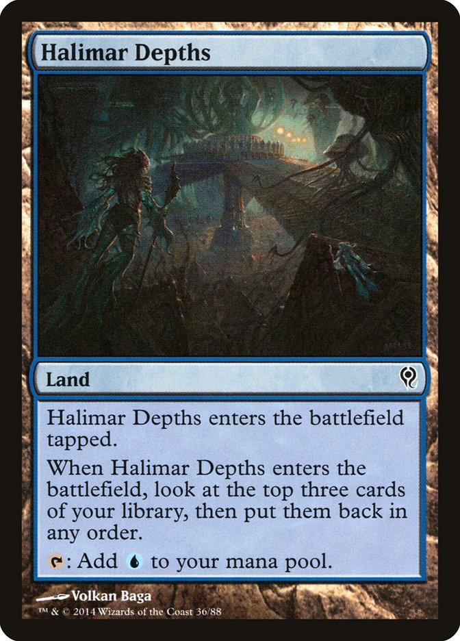 Halimar Depths [Duel Decks: Jace vs. Vraska] 