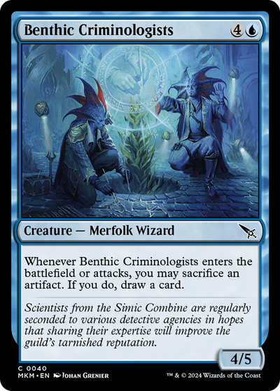 Benthic Criminologists [Murders at Karlov Manor] 