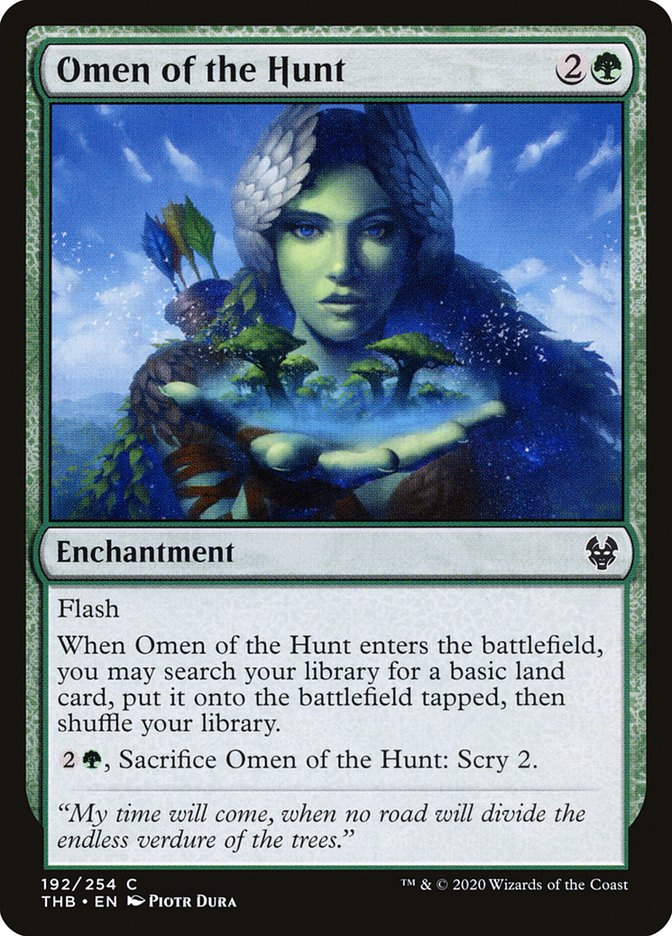 Omen of the Hunt [Theros Beyond Death] 