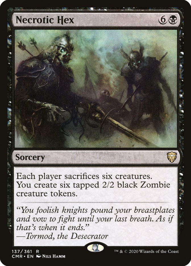 Necrotic Hex [Commander Legends] 