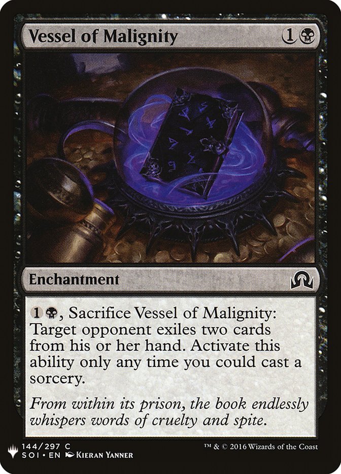 Vessel of Malignity [Mystery Booster] 