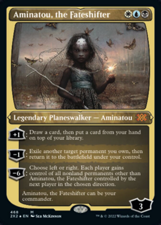 Aminatou, the Fateshifter (Foil Etched) [Double Masters 2022] 