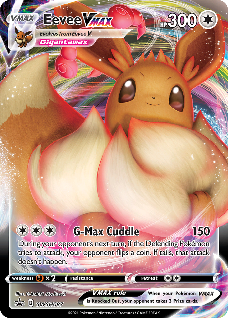 Eevee VMAX (SWSH087) [Sword & Shield: Black Star Promos] 