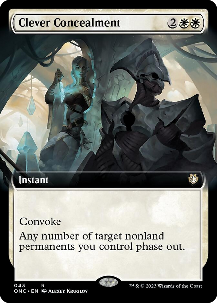 Clever Concealment (Extended Art) [Phyrexia: All Will Be One Commander] 