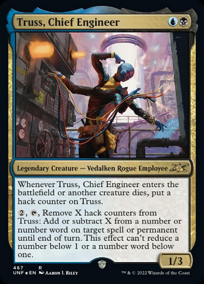 Truss, Chief Engineer (Galaxy Foil) [Unfinity] 
