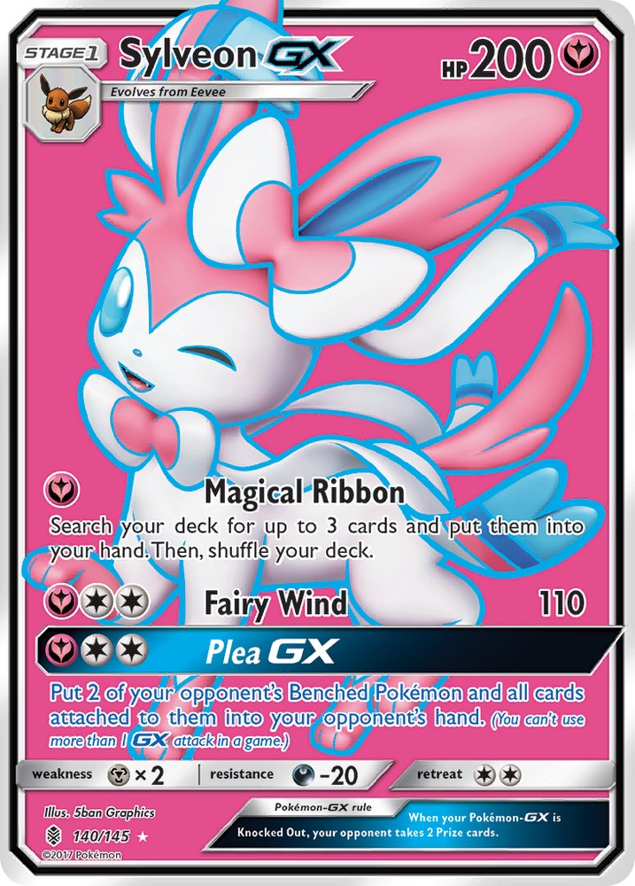 Sylveon GX (140/145) [Sun &amp; Moon: Guardians Rising] 