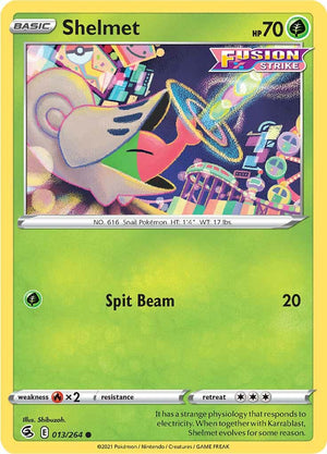 Shelmet (013/264) [Sword &amp; Shield: Fusion Strike] 