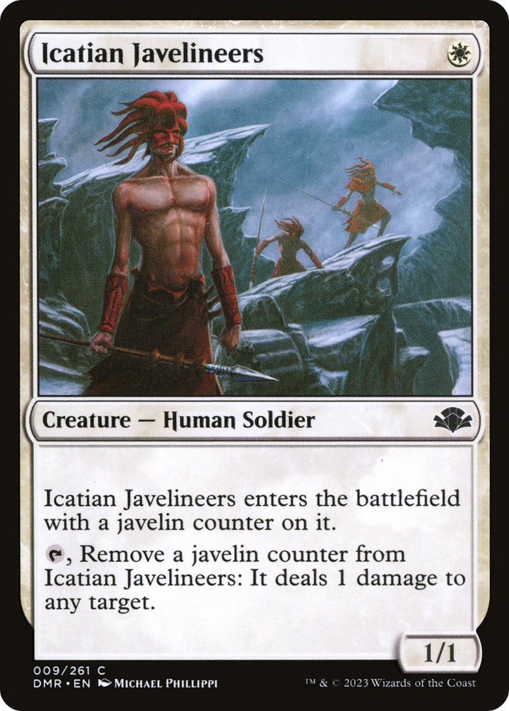 Icatian Javelineers [Dominaria Remastered] 