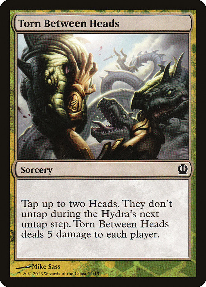 Torn Between Heads [Theros Face the Hydra] 