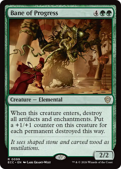 Bane of Progress [Lorwyn Eclipsed Commander]