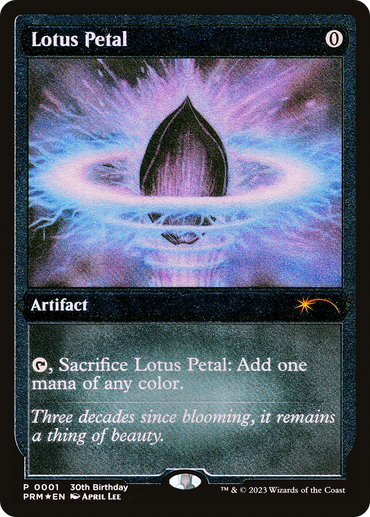 Lotus Petal (Foil Etched) [30th Anniversary Promos] 