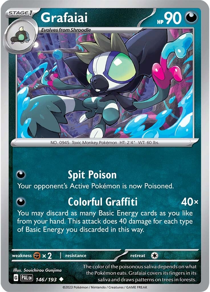 Grafaiai (146/193) [Scarlet & Violet: Paldea Evolved] 