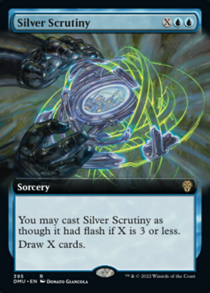 Silver Scrutiny (Extended Art) [Dominaria United] 