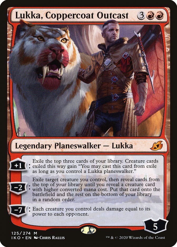 Lukka, Coppercoat Outcast [Ikoria: Lair of Behemoths] 