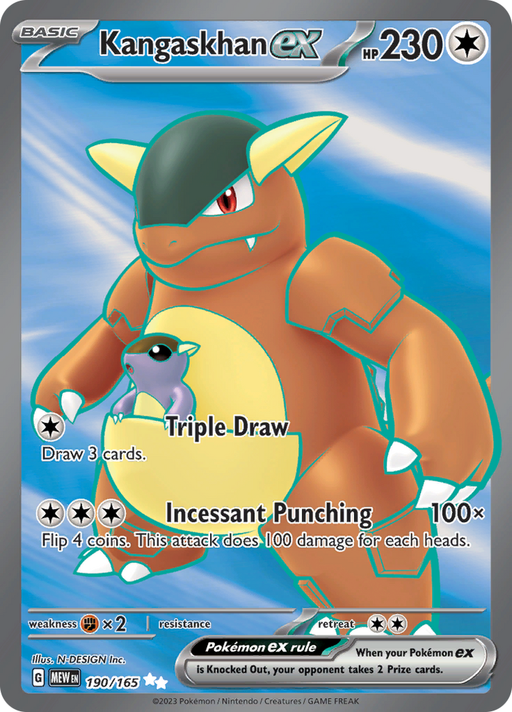 Kangaskhan ex (190/165) [Scarlet &amp; Violet: 151] 